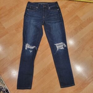 American Eagle Denim Jeans Tomgirl Size 0